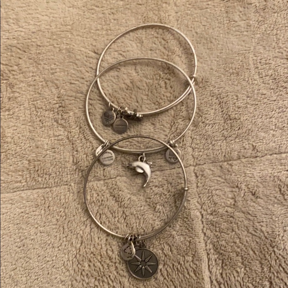 Alex and Ani bracelet set